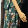 Vestito Floreale - verde scuro - immagine 6