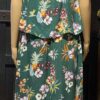 Vestito Floreale - verde scuro - immagine 5