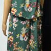 Vestito Floreale - verde scuro - immagine 4